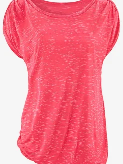 LASCANA T-Shirts<T-shirt à manches courtes superbes fronces aux épaules