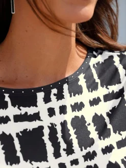 T-Shirts<T-shirt à manches courtes superbe qualité douce et fluide