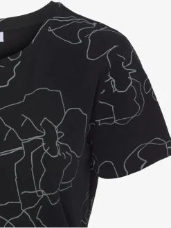 LASCANA T-Shirts<T-shirt à manches courtes t-shirt imprimé pour un look unique et audacieux