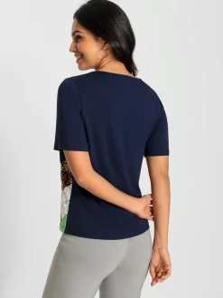 T-Shirts<T-shirt à manches courtes viscose