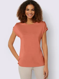 Collection L T-Shirts<T-shirt à manches courtes viscose