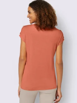 Collection L T-Shirts<T-shirt à manches courtes viscose