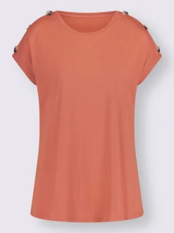 Collection L T-Shirts<T-shirt à manches courtes viscose