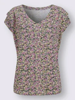 T-Shirts<T-shirt à manches courtes viscose