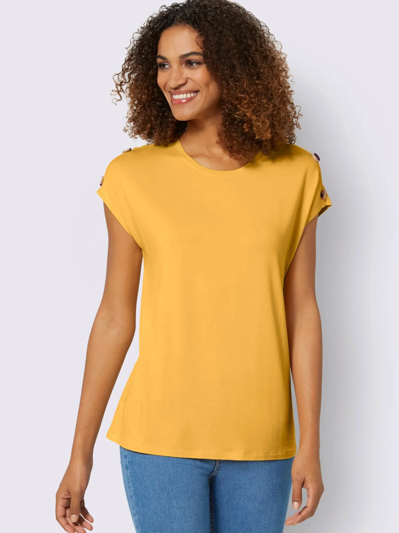 Collection L T-Shirts<T-shirt à manches courtes viscose