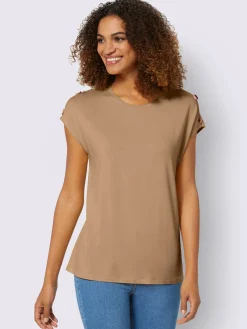 Collection L T-Shirts<T-shirt à manches courtes viscose