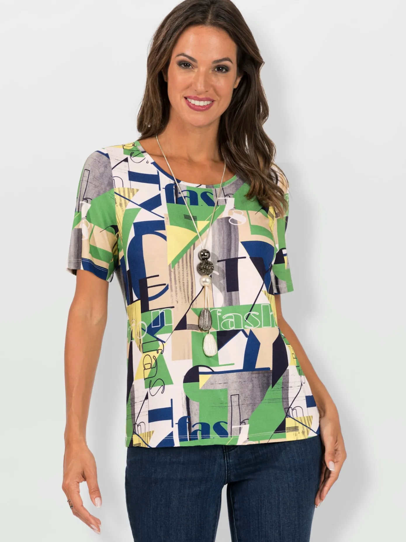 T-Shirts<T-shirt à manches courtes viscose