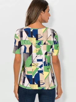 T-Shirts<T-shirt à manches courtes viscose