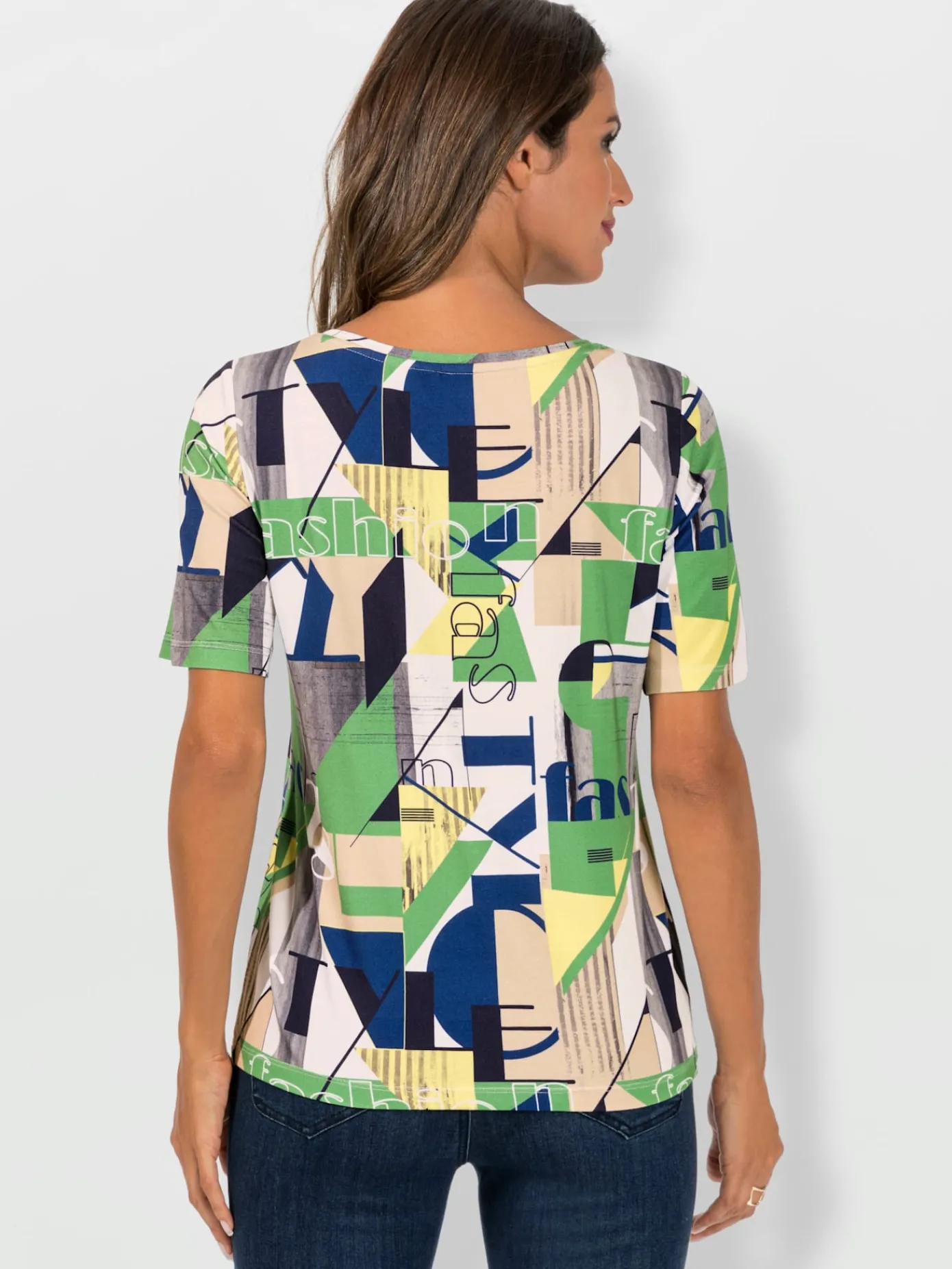 T-Shirts<T-shirt à manches courtes viscose