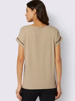 T-Shirts<T-shirt à manches courtes viscose