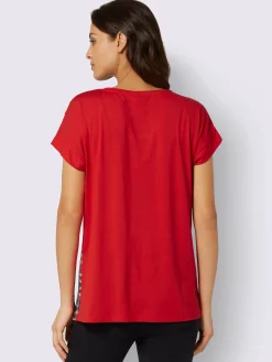 T-Shirts<T-shirt à manches courtes viscose