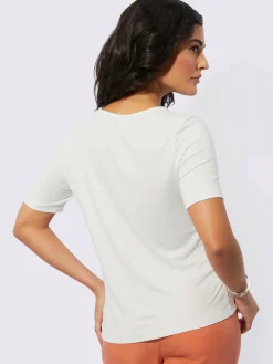 Creation L T-Shirts<T-shirt à manches courtes viscose