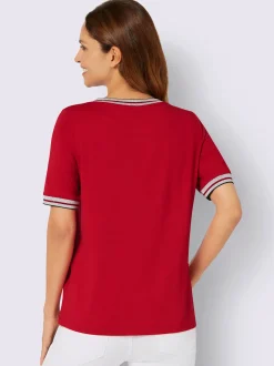 T-Shirts<T-shirt à manches courtes viscose