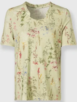 T-Shirts<T-shirt à manches courtes viscose douce et fluide