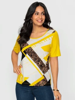 T-Shirts<T-shirt à manches courtes viscose