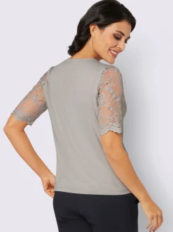 Creation L T-Shirts<T-shirt à manches courtes viscose