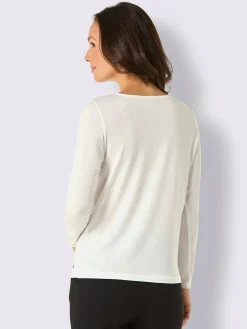 CREATION L PREMIUM T-Shirts<T-shirt à manches longues 96% lyocell (tencel)