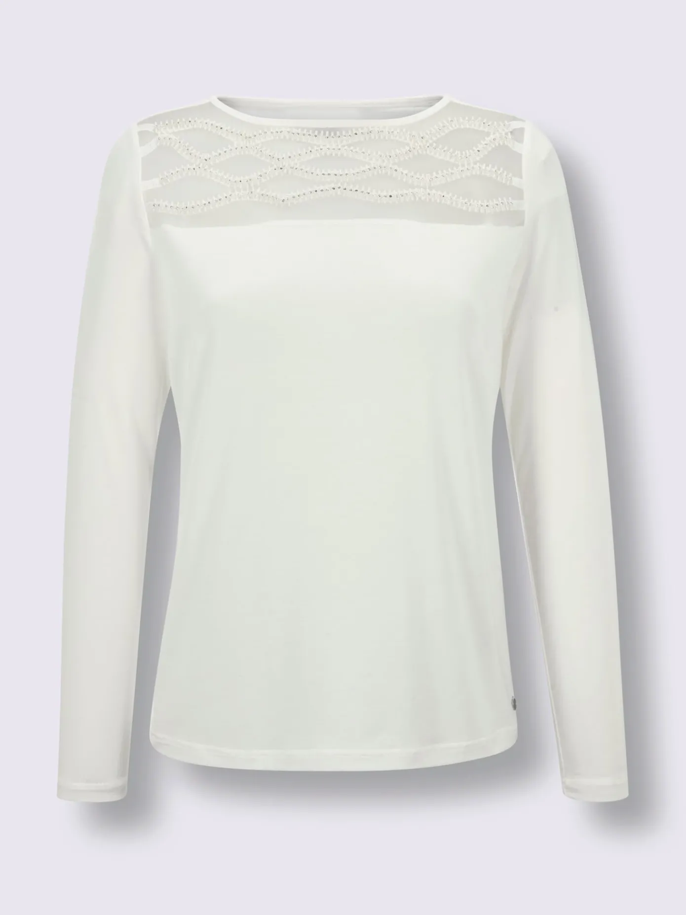 CREATION L PREMIUM T-Shirts<T-shirt à manches longues 96% lyocell (tencel)