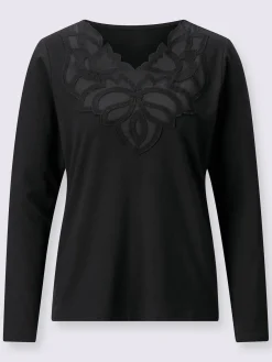 Creation L T-Shirts<T-shirt à manches longues 48% modal