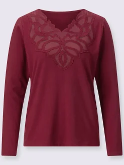 Creation L T-Shirts<T-shirt à manches longues 48% modal