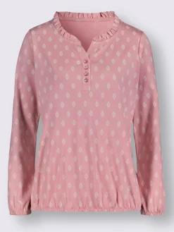 T-Shirts<T-shirt à manches longues 50% coton