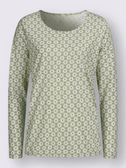 T-Shirts<T-shirt à manches longues 50% coton