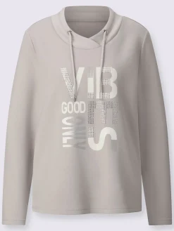 T-Shirts<T-shirt à manches longues 50% modal