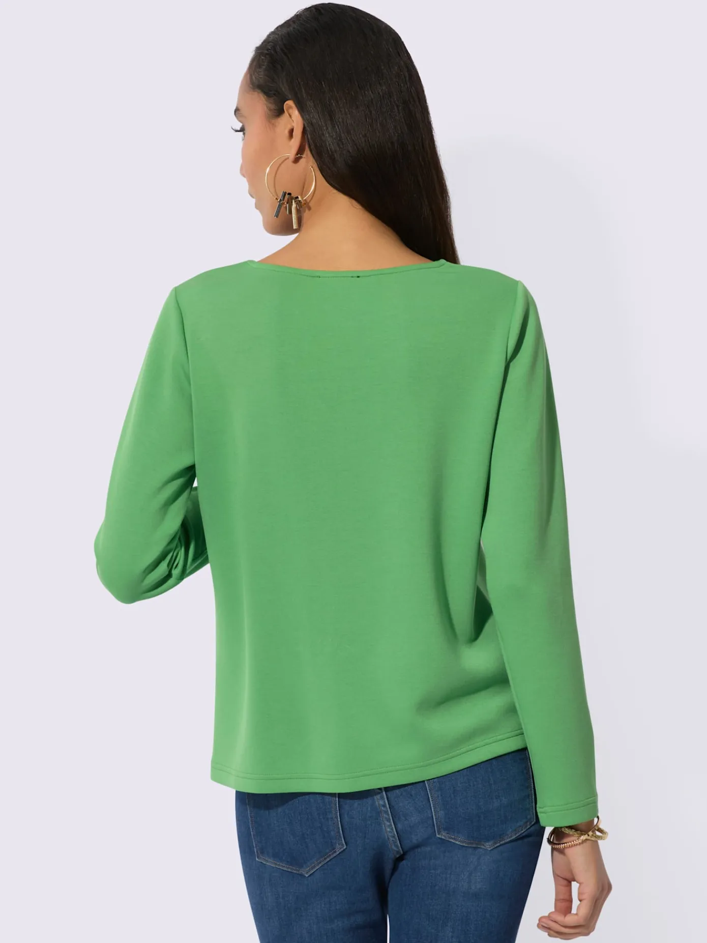 Creation L T-Shirts<T-shirt à manches longues 50% modal