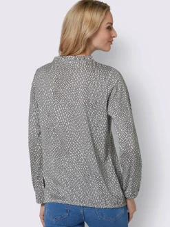 T-Shirts<T-shirt à manches longues affinant