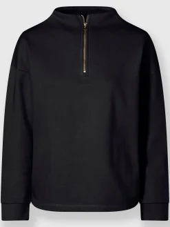 Rick Cardona Tenues De Détente|Pulls<T-shirt à manches longues col montant lisse