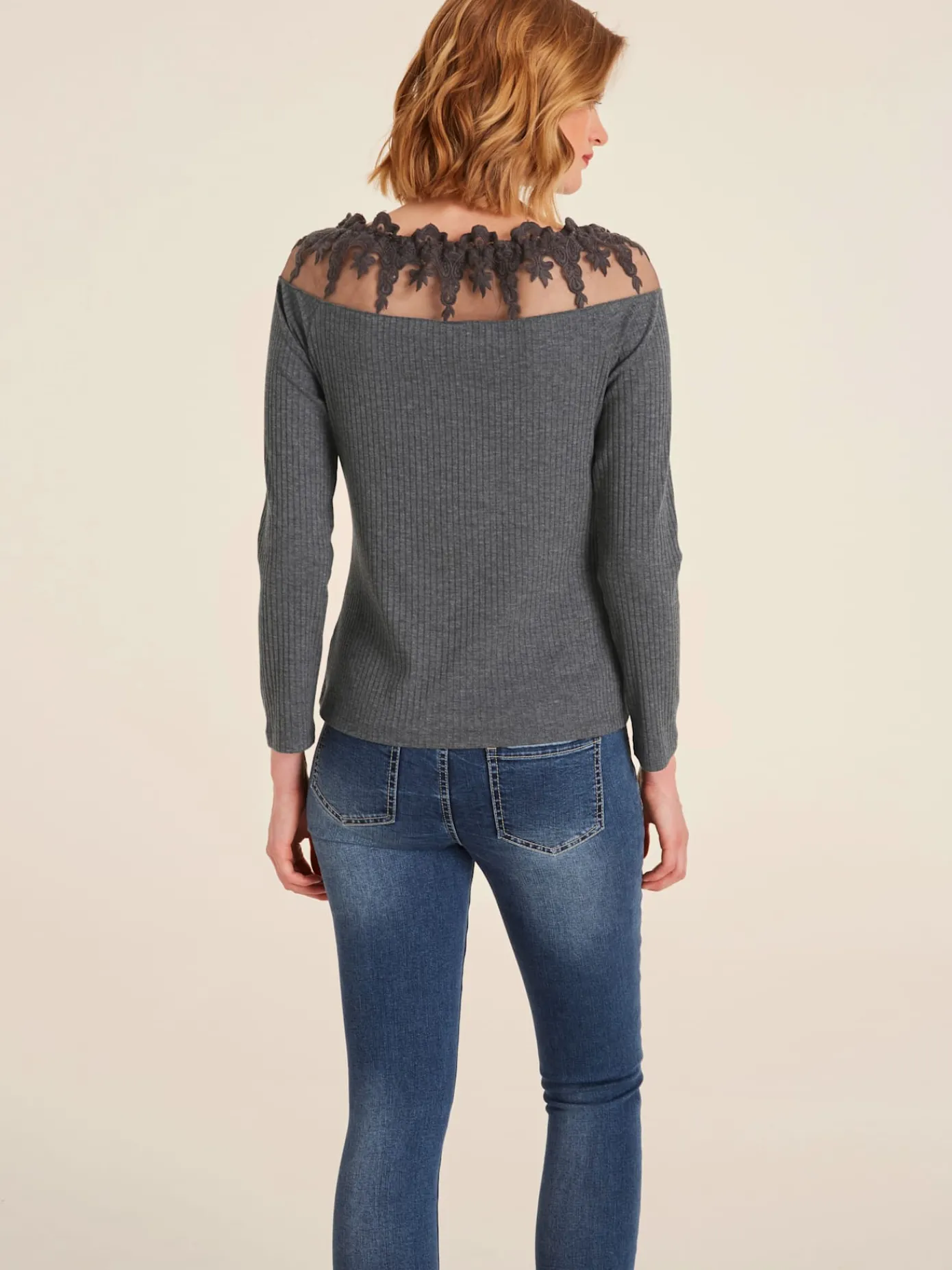 Linea Tesini T-Shirts<T-shirt à manches longues coupe ajustée