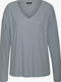 Vivance Dreams T-Shirts<T-shirt à manches longues en tricot côtelé