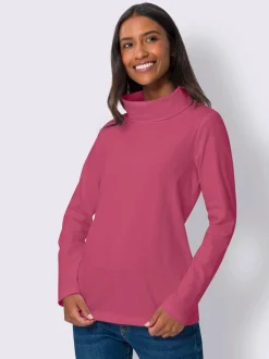 Best Connection T-Shirts<T-shirt à manches longues grand col roulé