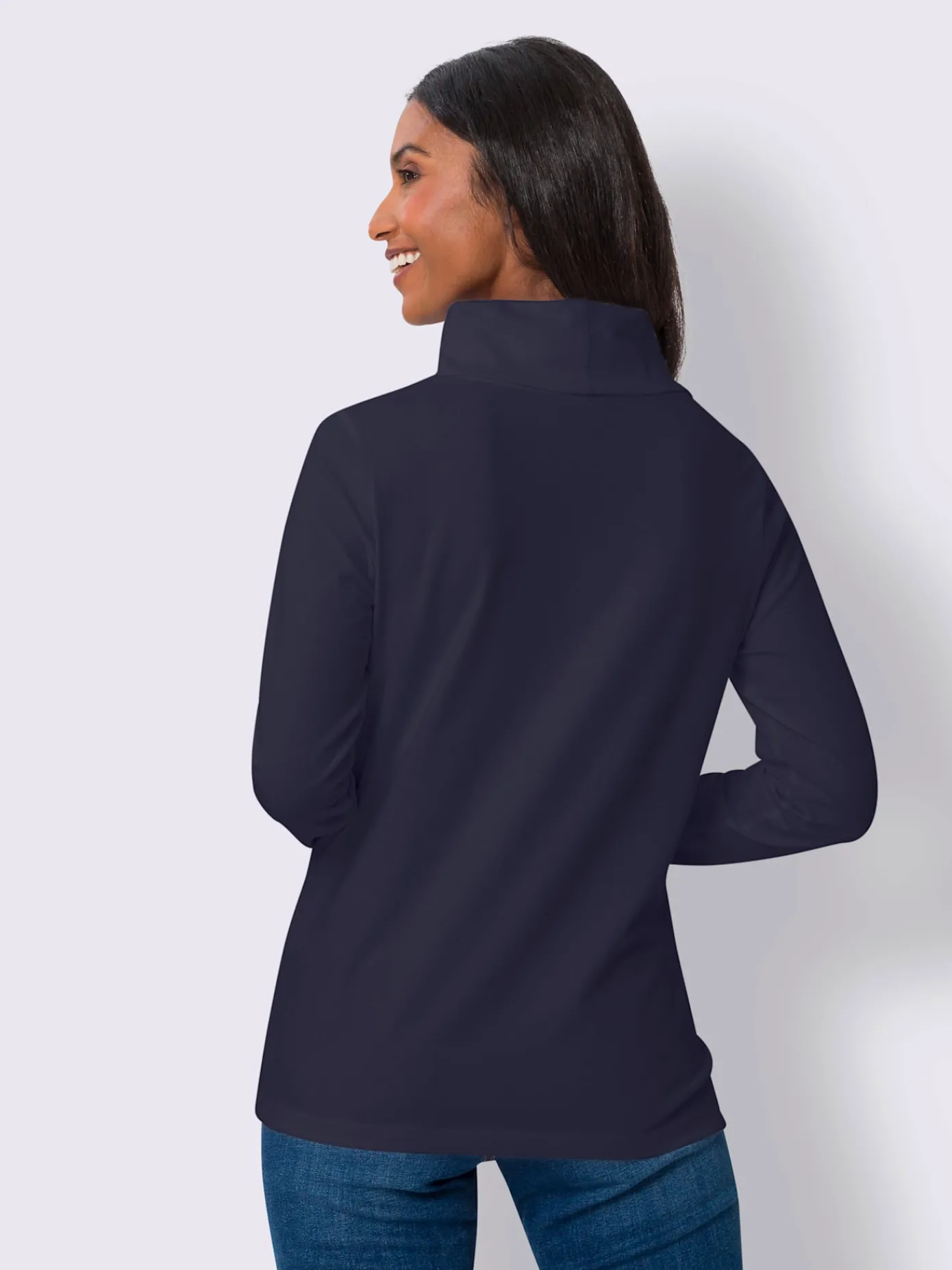 Best Connection T-Shirts<T-shirt à manches longues grand col roulé