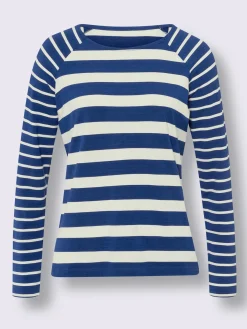 Best Connection T-Shirts<T-shirt à manches longues haut à rayures