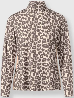 Rick Cardona T-Shirts<T-shirt à manches longues joli motif léopard