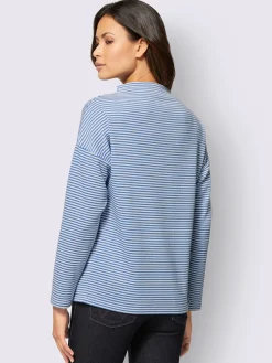 Creation L T-Shirts<T-shirt à manches longues joli aspect côtelé