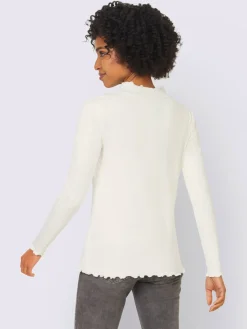 Linea Tesini T-Shirts<T-shirt à manches longues look original et romantique