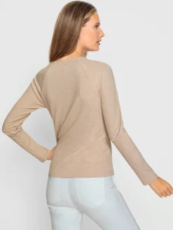 Rick Cardona T-Shirts<T-shirt à manches longues élément décoratif couleur or