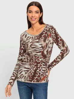 Rick Cardona T-Shirts<T-shirt à manches longues matière agréable à porter