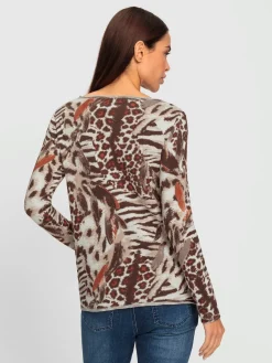 Rick Cardona T-Shirts<T-shirt à manches longues matière agréable à porter