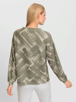 Rick Cardona T-Shirts<T-shirt à manches longues motif imprimé exclusif