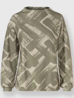 Rick Cardona T-Shirts<T-shirt à manches longues motif imprimé exclusif