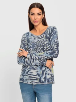 Rick Cardona T-Shirts<T-shirt à manches longues matière agréable à porter