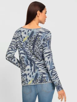 Rick Cardona T-Shirts<T-shirt à manches longues matière agréable à porter