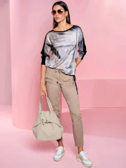 Rick Cardona T-Shirts<T-shirt à manches longues motif imprimé exclusif