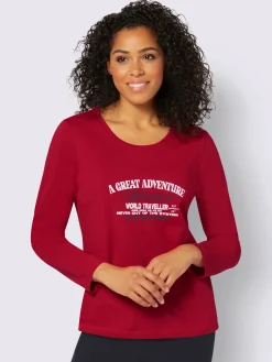 Collection L T-Shirts<T-shirt à manches longues pur coton