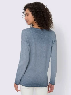 Linea Tesini T-Shirts<T-shirt à manches longues pur coton