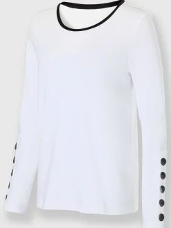 T-Shirts<T-shirt à manches longues qualité interlock indéformable