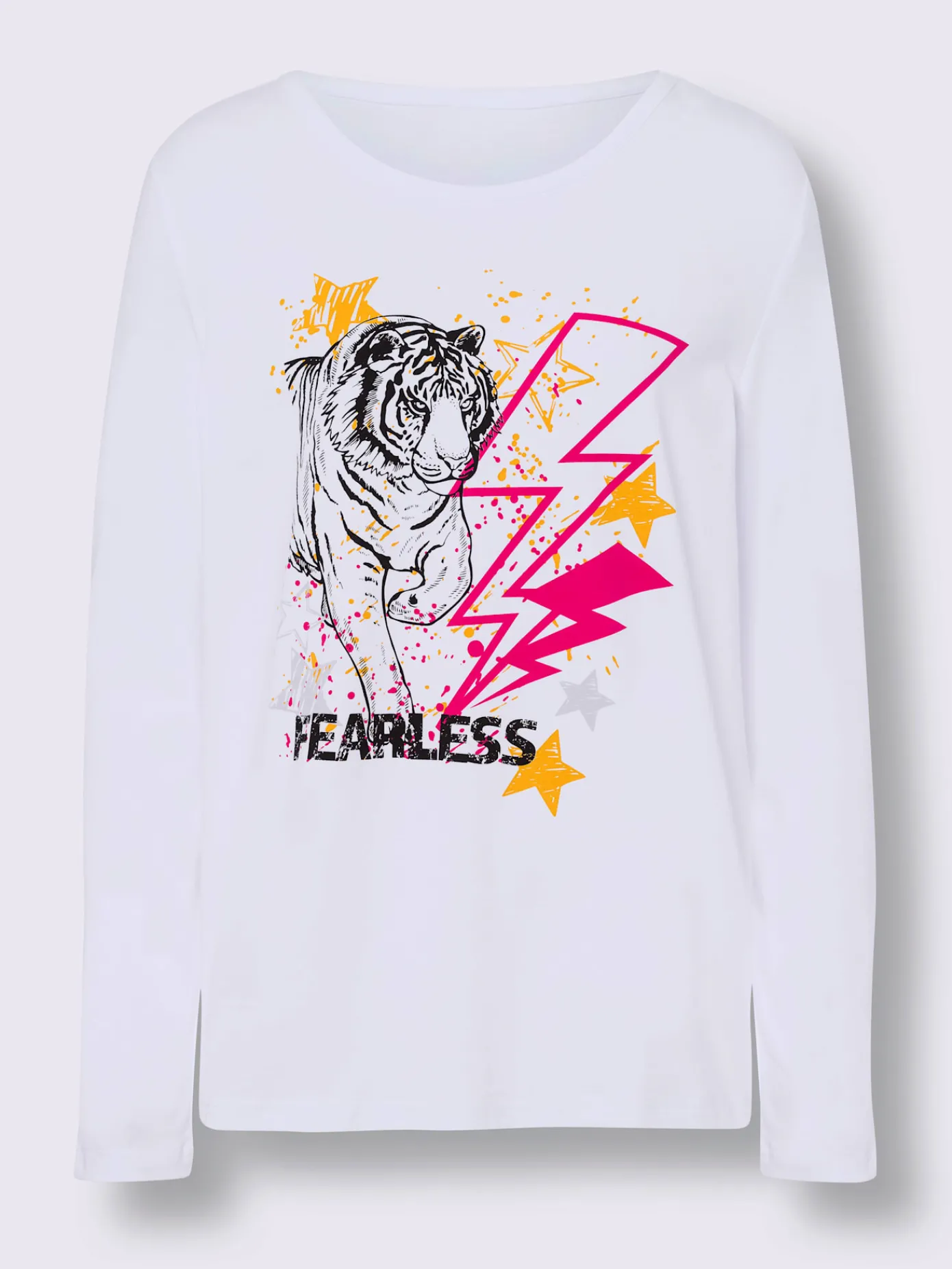 Mandarin T-Shirts<T-shirt à manches longues qualité coton doux sur la peau